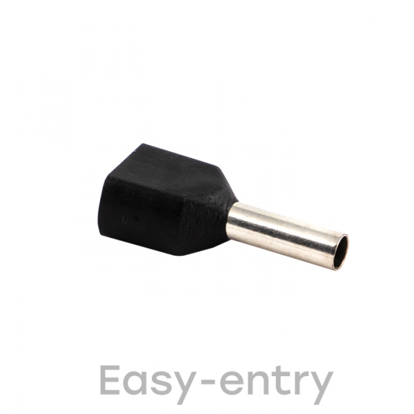 EKF PROxima Наконечник штыревой втулочный изолированный НШвИ(2) 1,5-8 (50шт.)