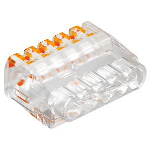 Купить OBO Bettermann Клемма универсальная c зажимом 5x2,5 мм2, (222-415) 2054458