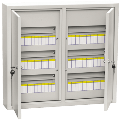 Купить IEK TITAN 3 Корпус металлический ЩРн-72 (540х600х120мм) IP31