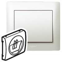 Legrand Galea Life Жемчуг Накладка аудиорозетки 1-ой 771500