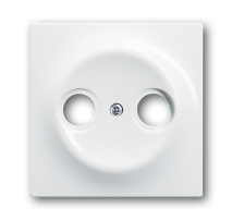 ABB BJE Impuls Бел Накладка TV розетки (TV+FM) 2CKA001753A4963