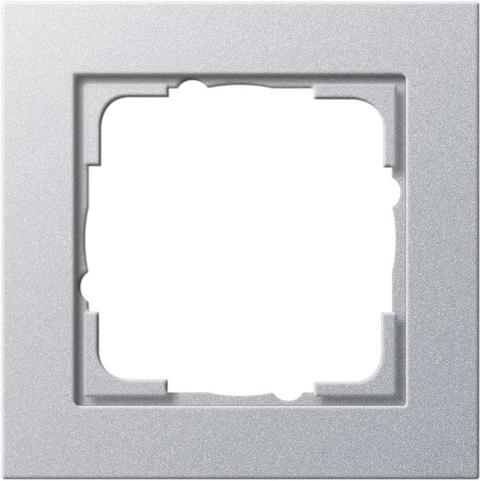 Gira E2 Алюминий Рамка 1-ая 021125