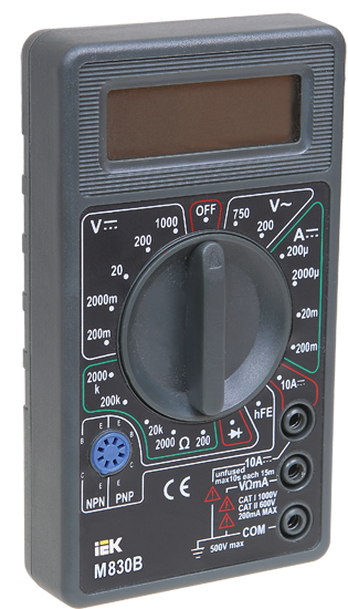 Купить IEK Мультиметр цифровой Universal M830B