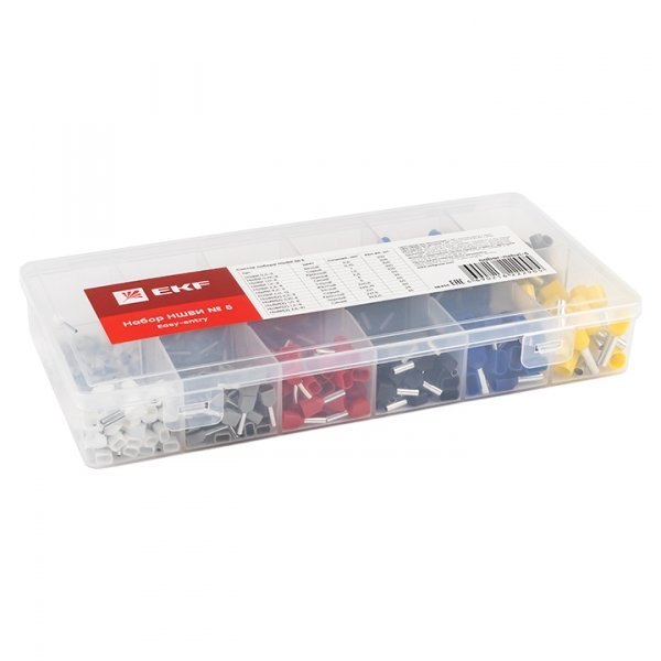 EKF PROxima Набор НШВИ №5 (0,5-6мм2; 2x0,5-2,5мм2)