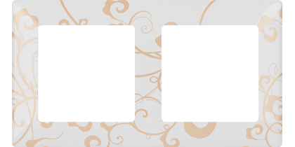 Купить Legrand Valena LIFE Ампир белый Рамка 2-ая 754102