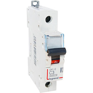 Купить Legrand DX3-E Автоматический выключатель 1P 3А (С) 6000/6kA 407258