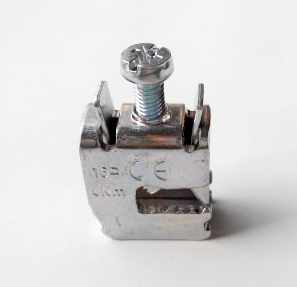 ABB Крепления на шину 12x5 для подключ. кабеля 1.5...16 мм.(1Км)(1уп=50шт) ZK79P50