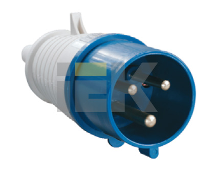 Купить IEK Вилка 023 2Р+РЕ 32А 220В IP44