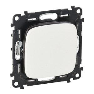 Купить Legrand Valena ALLURE DIY Бел Выключатель 1-клавишный 10А 250В 752701