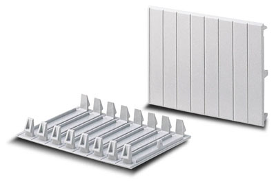 ABB Luca Заглушка для шкафов белая 4мод. 1SL2859A00