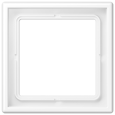 JUNG LS 990 Белый матовый Рамка 1-ая LS981WWM