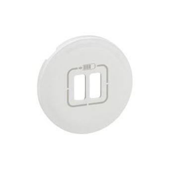 Купить Legrand Celiane Бел Накладка Розетки USB 2-ой 068256