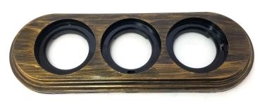 BIRONI Лизетта Пластик Бронза Рамка 3-ая BF1-630-25