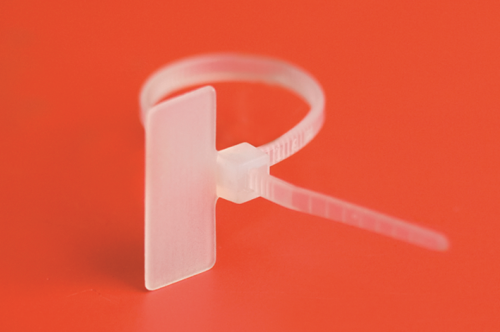 DKC Хомут P6.6 маркировочный, белый, 2,5х110, табличка 9,1х20,4  (новый аналог  252110SR-M) 252110-M