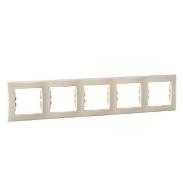 Купить SE Sedna Беж Рамка 5-ая горизонтальная SDN5800947