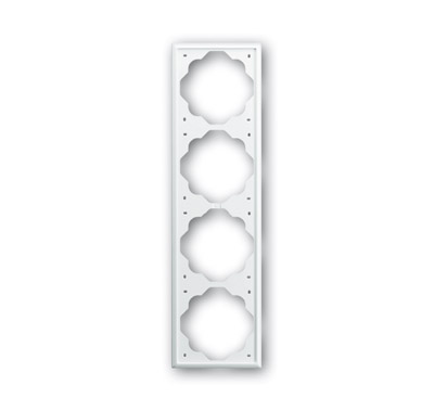 ABB BJE Impuls Бел Рамка 4-ая 2CKA001754A4224