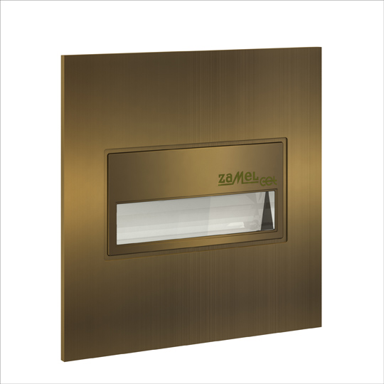 Zamel Светильник SONA Золото/RGB в монт.коробку, с квадратной рамкой 14V DC с RGB диодами 14-211-46 Zamel Светильник SONA Золото/RGB в монт.коробку, с квадратной рамкой 14V DC с RGB диодами 14-211-46