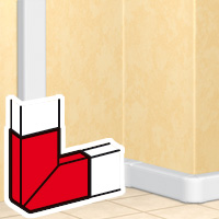 Legrand DLP Угол плоский для профиля 65х220 010796