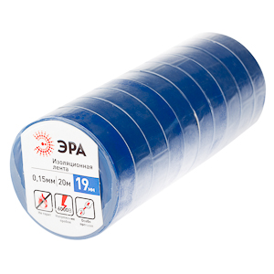 Купить ЭРА 43560/43553 ПВХ-изолента 19мм*20м синяя