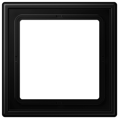 JUNG LS 990 Черный матовый Рамка 1-ая LS981SWM