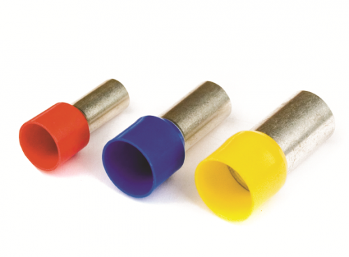 DKC Наконечник-гильза 6 мм с изолир.фланцем 1,00 кв.мм красный (НШВИ) 2ART504KR