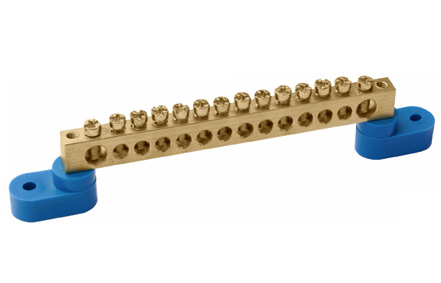 Купить IEK Шина N ноль на двух угловых изол ШНИ-6х9-14-У2-С