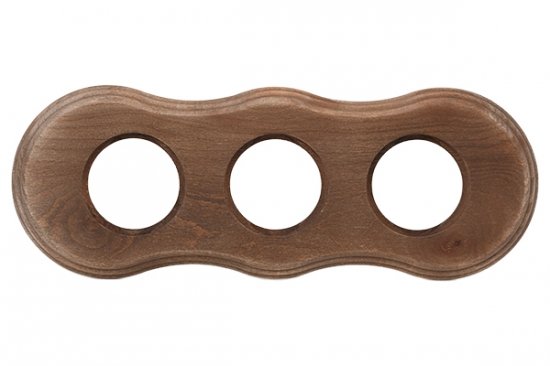 BIRONI Шедель Бук Винтаж Рамка 3-ая Форма восьмерка (скрытый монтаж) BF8-630-18