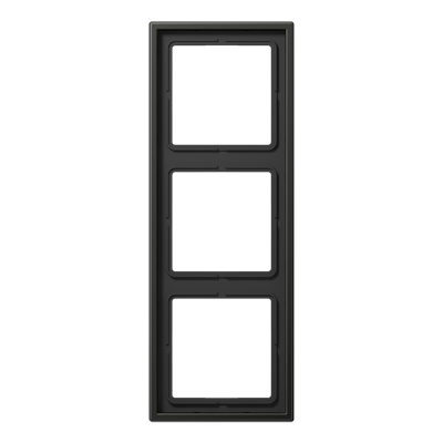 JUNG LS 990 Антрацит (лакир. алюминий) Рамка 3-ая AL2983AN