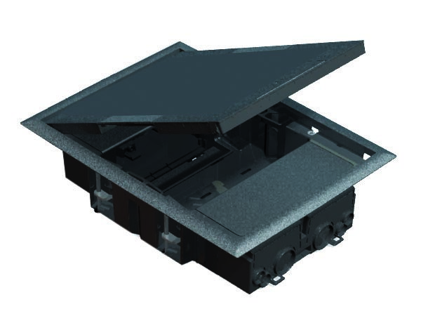 Simon Connect Серый Люк на 2 S модуля. Глубина 69 мм SF200-1