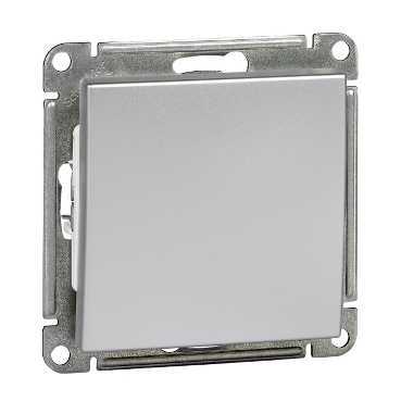 Systeme Electric Wessen 59 Матовый хром Выключатель 1-клавишный 10АХ