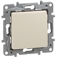 Купить Legrand Etika Слоновая кость Выключатель 1-клавишный 10А, Винтовые клеммы 672301