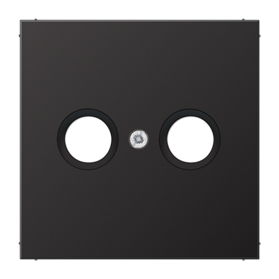 JUNG LS 990 Dark Накладка TV-FM розетки AL2990TVD