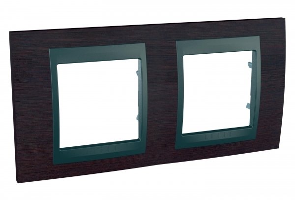 SE Unica Top Венге Графит Рамка 2-ая MGU66.004.2M3