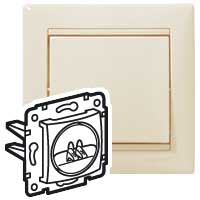 Legrand Valena Крем Аудиорозетка 1-ая 774123