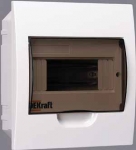 Купить Dekraft Корпус пластиковый встраиваемый 8 мод. IP41 ЩРВ-П-8