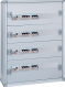Купить Legrand XL3 160 Шкаф метал. XL3 160 4 рейки 96М  750х575х147 без дверцы 020004