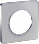 Купить SE Odace Алюминий/Алюминий (пластик) Рамка 1-ая S53P802