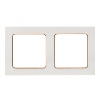 EKF PROxima Стокгольм Белый Линия шампань Рамка 2-ая