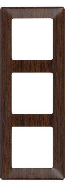 Купить Legrand Valena LIFE Темное дерево Рамка 3-ая 754173