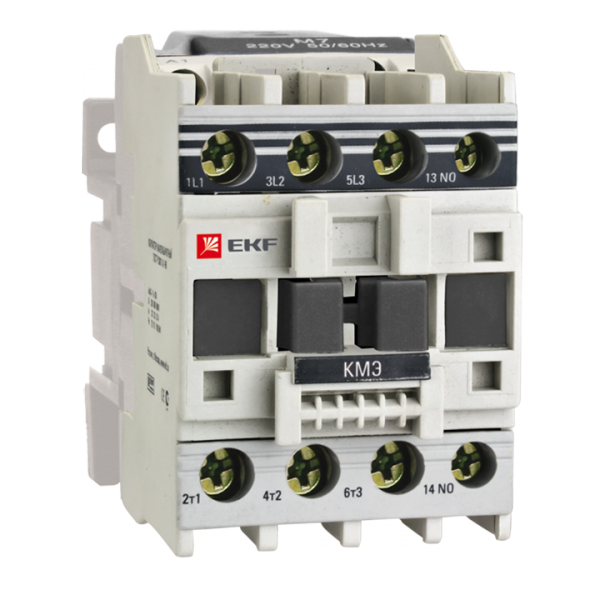 EKF PROxima Контактор КМЭ малогабаритный 12А 220В 1NC