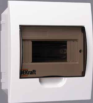 Купить Dekraft Корпус пластиковый встраиваемый 8 мод. IP41 ЩРВ-П-8