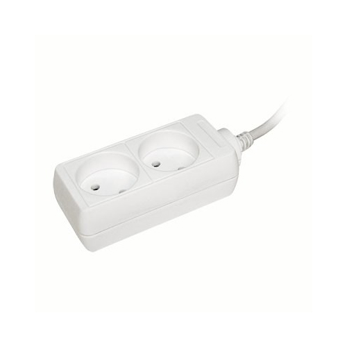 Купить IEK Удлинитель У2 2 места 2Р/3 метра 2х0,75мм2 10А/250