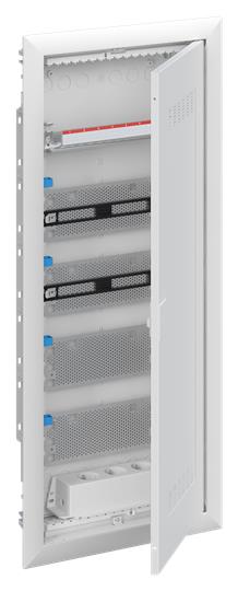 ABB Шкаф мультимедийный с дверью с радиопрозрачной вставкой (5 рядов) UK660MW 2CPX031389R9999