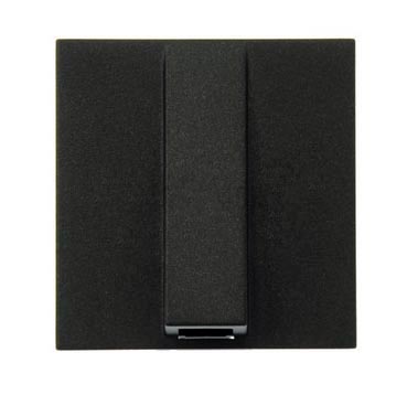 ABB NIE Zenit Антрацит Вывод кабеля, 2 мод 2CLA220700N1801