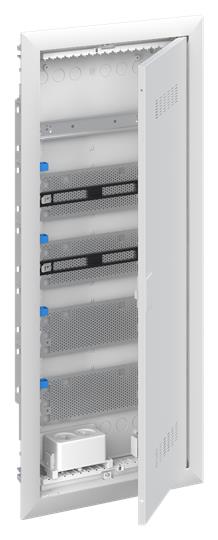 ABB Шкаф мультимедийный с дверью с вентиляционными отверстиями и DIN-рейкой UK650MV (5 рядов) 2CPX031393R9999