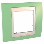 Купить SE Unica Хамелеон Зеленое Яблоко/Беж Рамка 1-ая MGU6.002.563