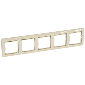 Купить Legrand Valena Крем/Золото Рамка 5-ая горизонт. 774155