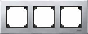 Купить SE Merten SM M-Elegance Платина серебро Рамка 3-ая MTN403360