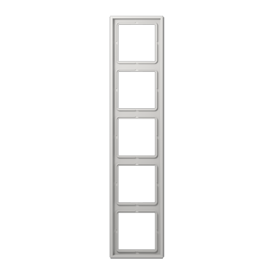 JUNG LS 990 Светло-серая Рамка 5-ая LS985LG