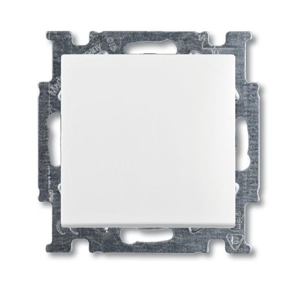 ABB BJB Basic 55 Бел Выключатель кнопочный 1-клавишный, НО контакт 2CKA001413A1080